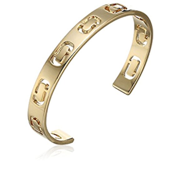 Marc By Marc Jacobs Gold Plated Cuff Bracelet - Picture 1 of 2